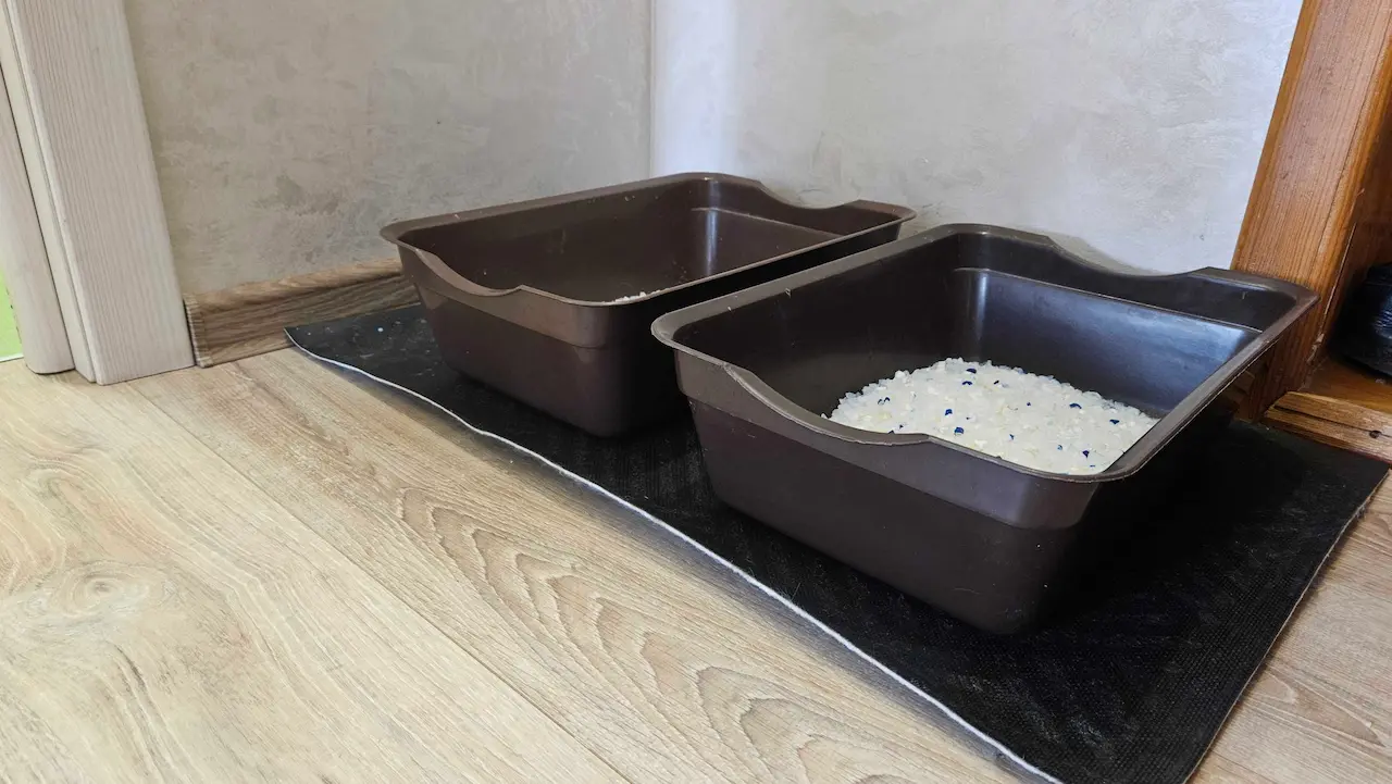 cats-litter-boxes Cats liiterboxes inour family