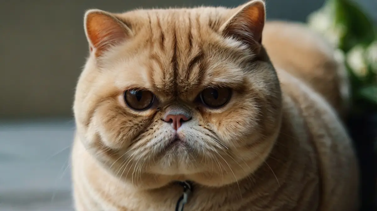 Экзотическая короткошерстная - порода кошек с плоским лицом